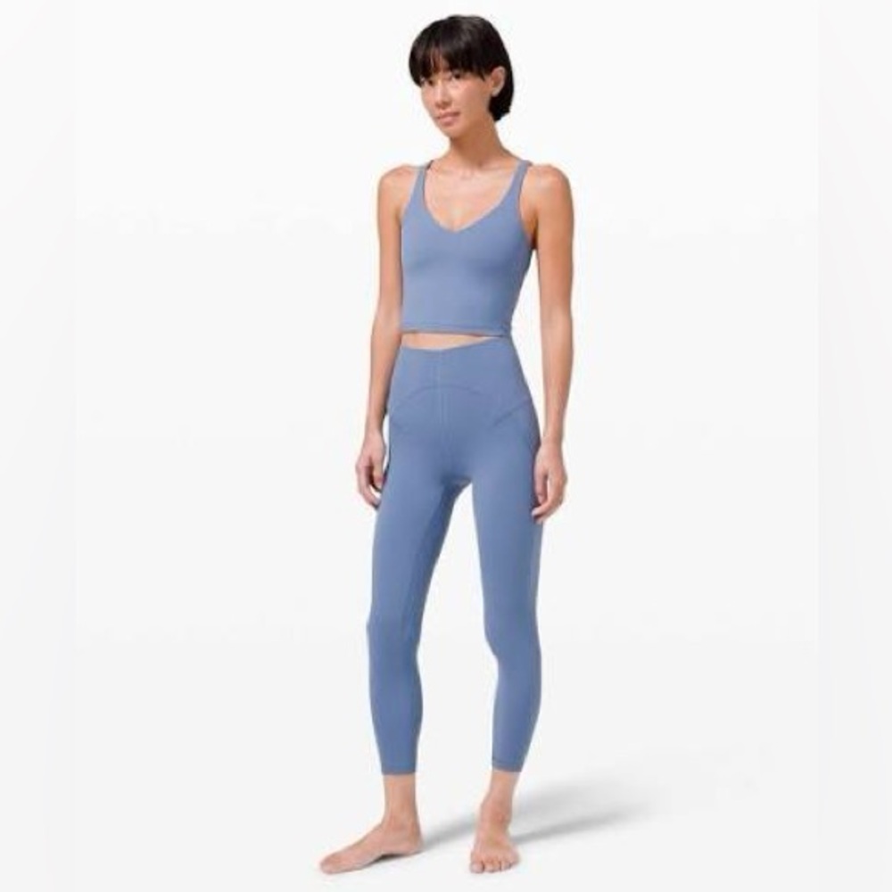 Lululemon Unlimit HR High-Rise 25” Leggings in Waterdrop Blue